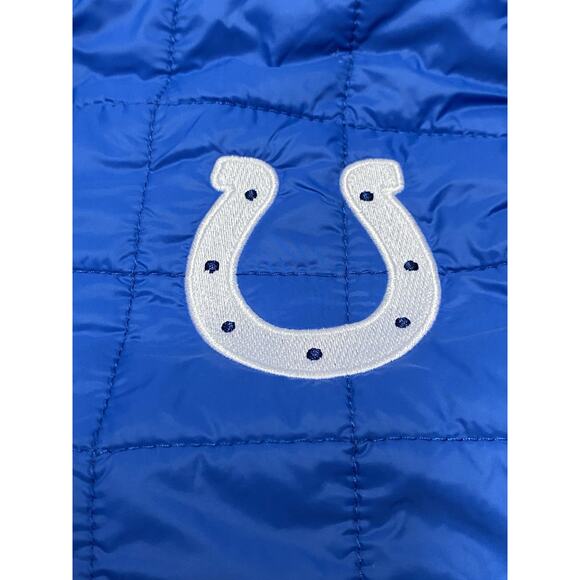Men's-Cutter & Buck Indianapolis Colts PrimaLoft Eco Insulated Full-Zip Size 5XB - Picture 4 of 6